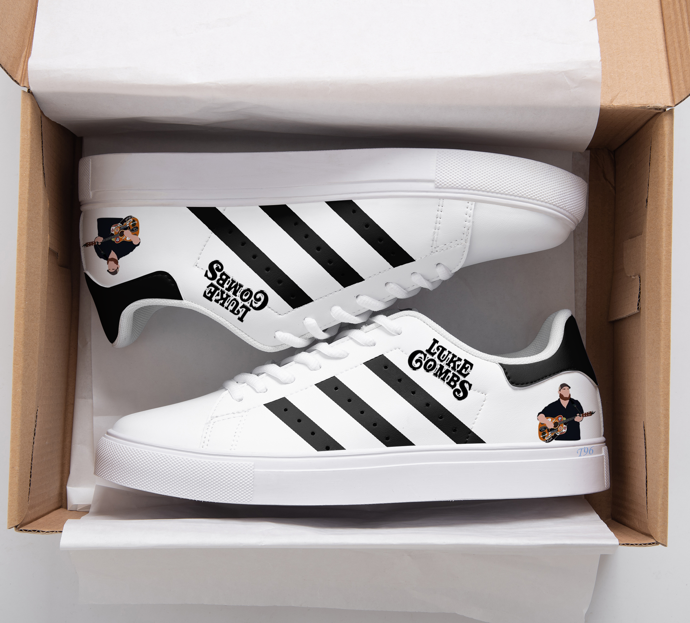 Luke Combs Stan Smith Shoes 1 Luke Combs Stan Smith Shoes