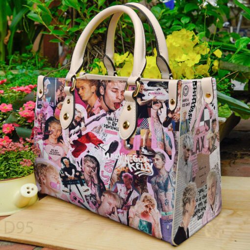 Machine Gun Kelly Leather Handbag 1 Machine Gun Kelly Leather Handbag