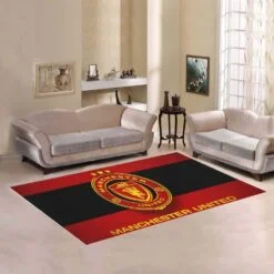 Manchester United Area Rug