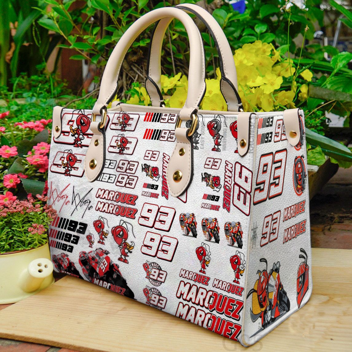 Marc Márquez Leather Handbag 1 Marc Márquez Leather Handbag