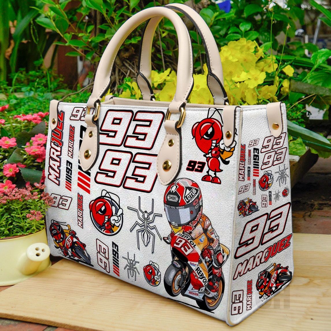 Marc Márquez Leather Handbag 1 Marc Márquez Leather Handbag