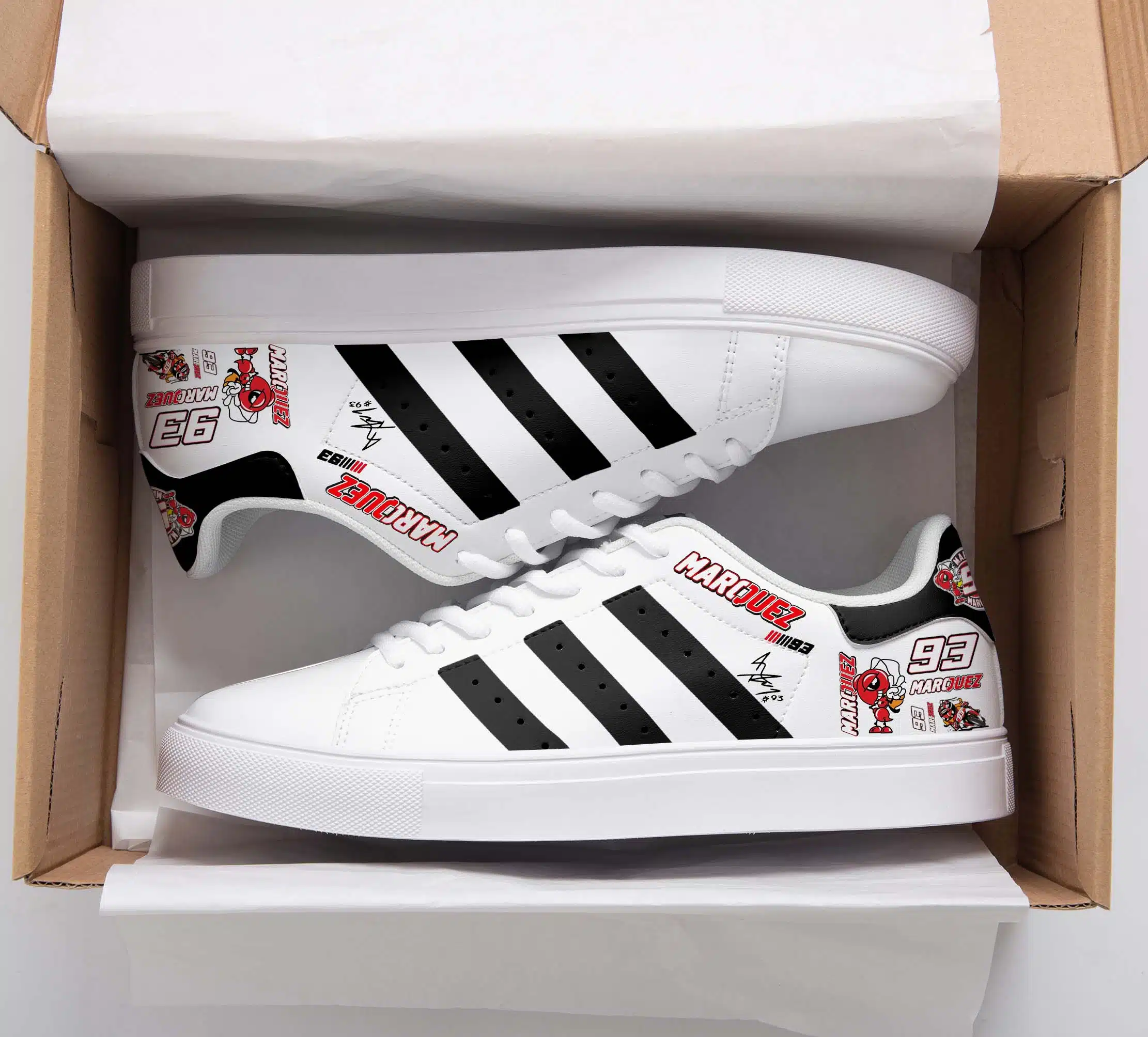 Marc Marquez Stan Smith Shoes 1 Marc Marquez Stan Smith Shoes