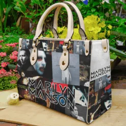 Marilyn Manson Leather Handbag