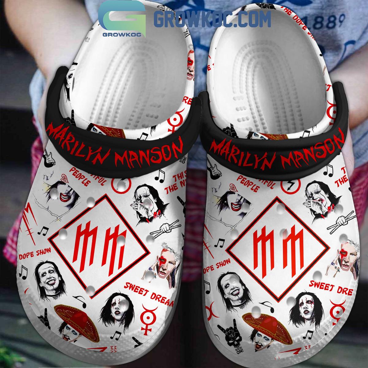 Marilyn Manson Soft Clogs 1 Marilyn Manson Soft Clogs
