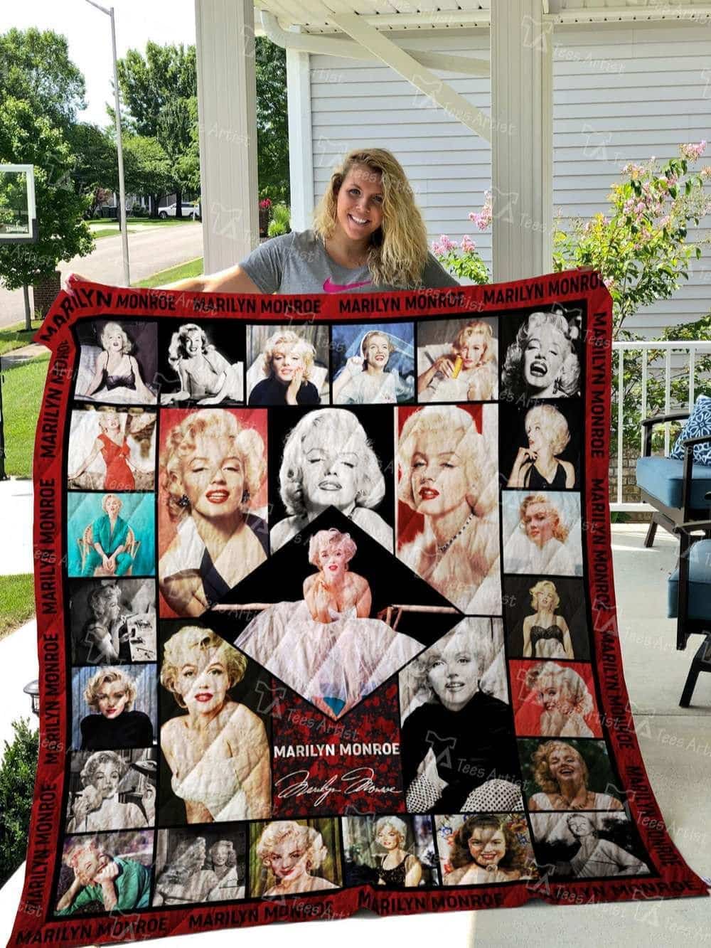 Marilyn Monroe 1G Blanket 1 Marilyn Monroe 1G Blanket