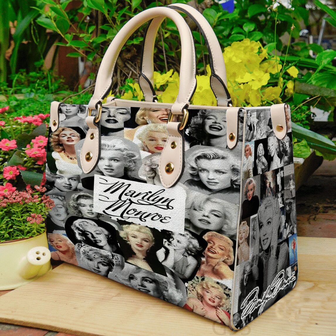 Marilyn Monroe Leather Handbag 1 Marilyn Monroe Leather Handbag