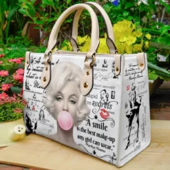 Marilyn Monroe Leather Handbag
