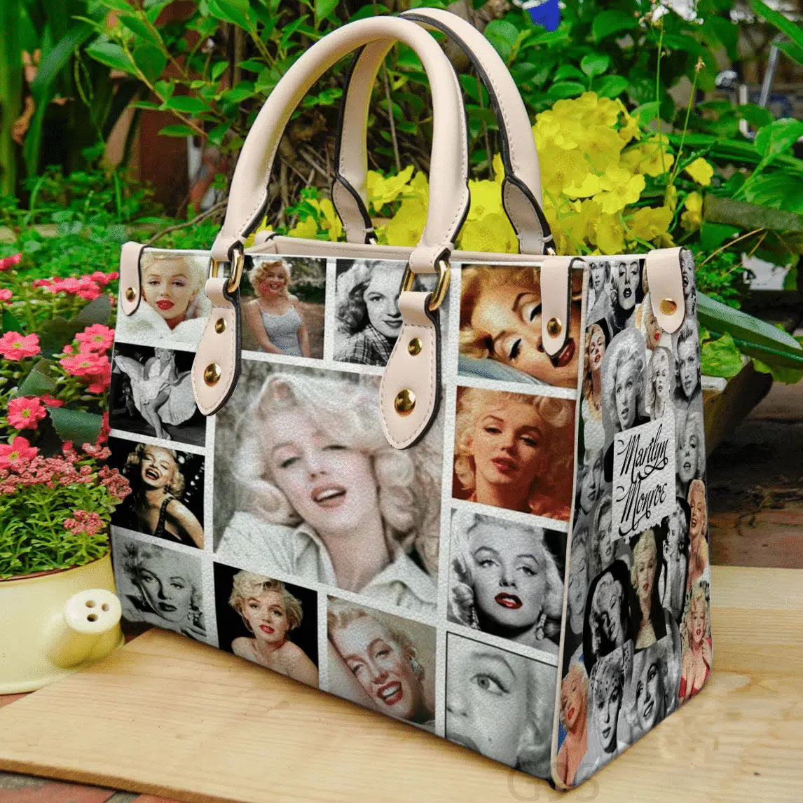 Marilyn Monroe Lover 3A Leather Handbag 1 Marilyn Monroe Lover 3A Leather Handbag