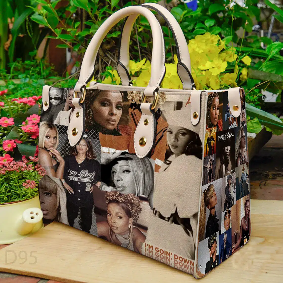 Mary J. Blige Leather Handbag 1 Mary J. Blige Leather Handbag