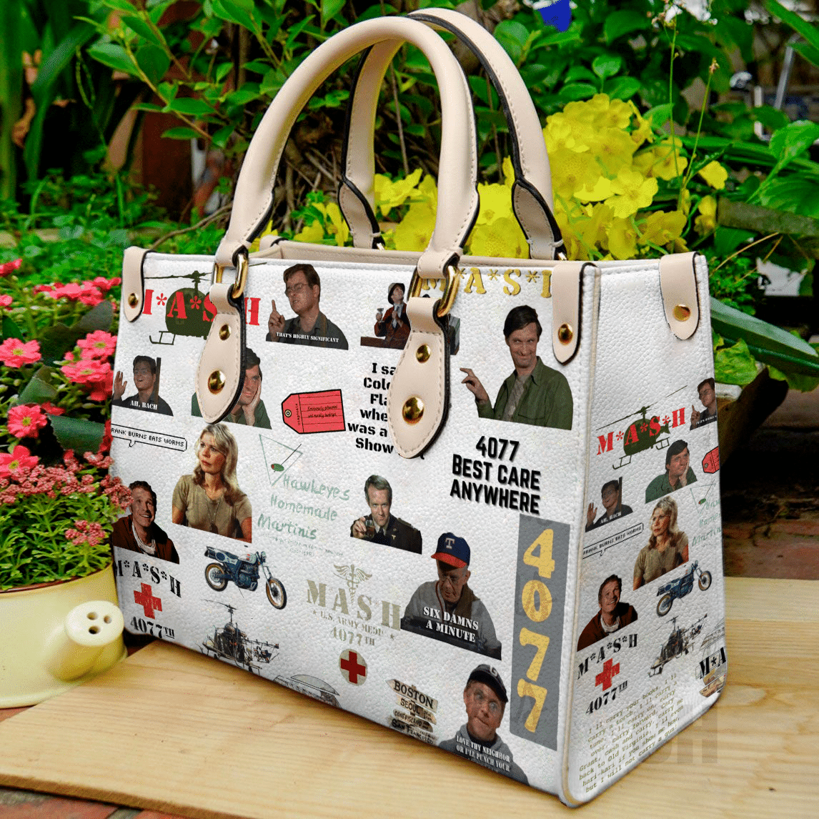 M*a*s*h Leather Handbag 1 M*a*s*h Leather Handbag