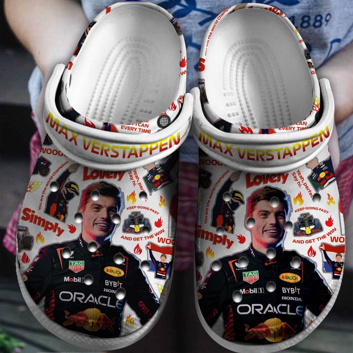 Max Verstappen Soft Clogs 1 Max Verstappen Soft Clogs