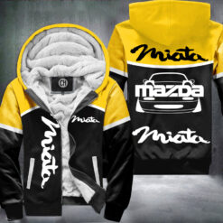 Mazda Miata Yellow Fleece Jacket