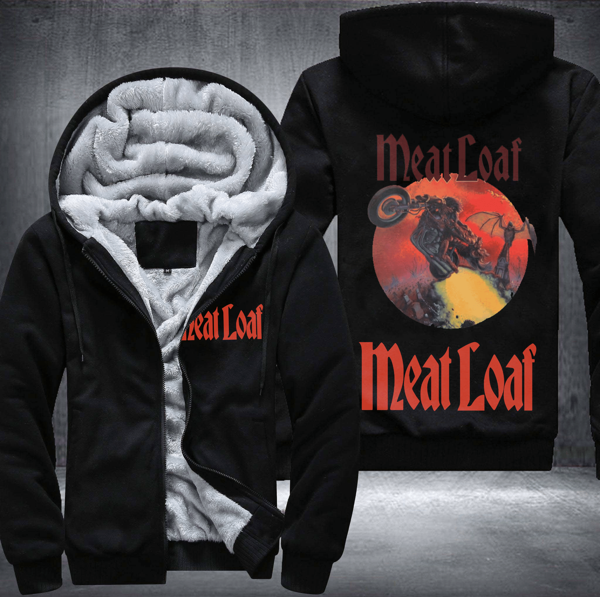 Meat Loaf Fleece Jacket 1 Meat Loaf Fleece Jacket