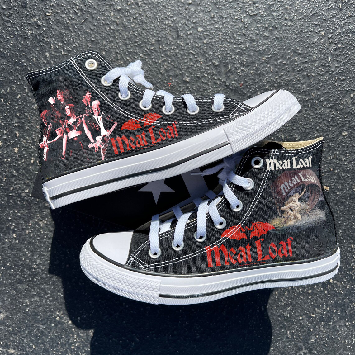 Meat Loaf High Top Shoes 1 Meat Loaf High Top Shoes