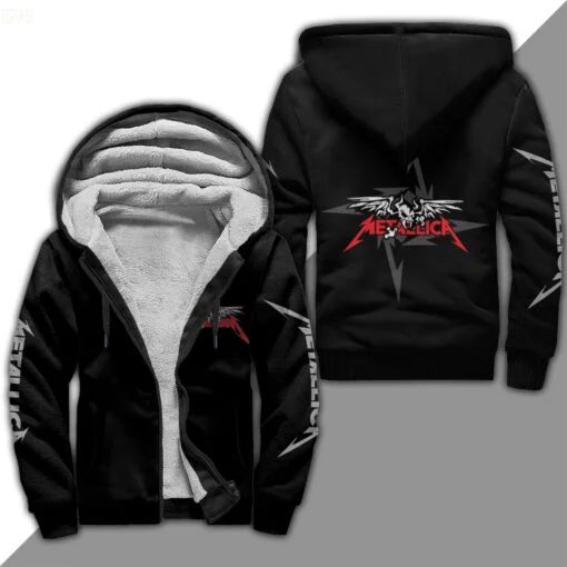Metallica Fleece Jacket 1 Metallica Fleece Jacket