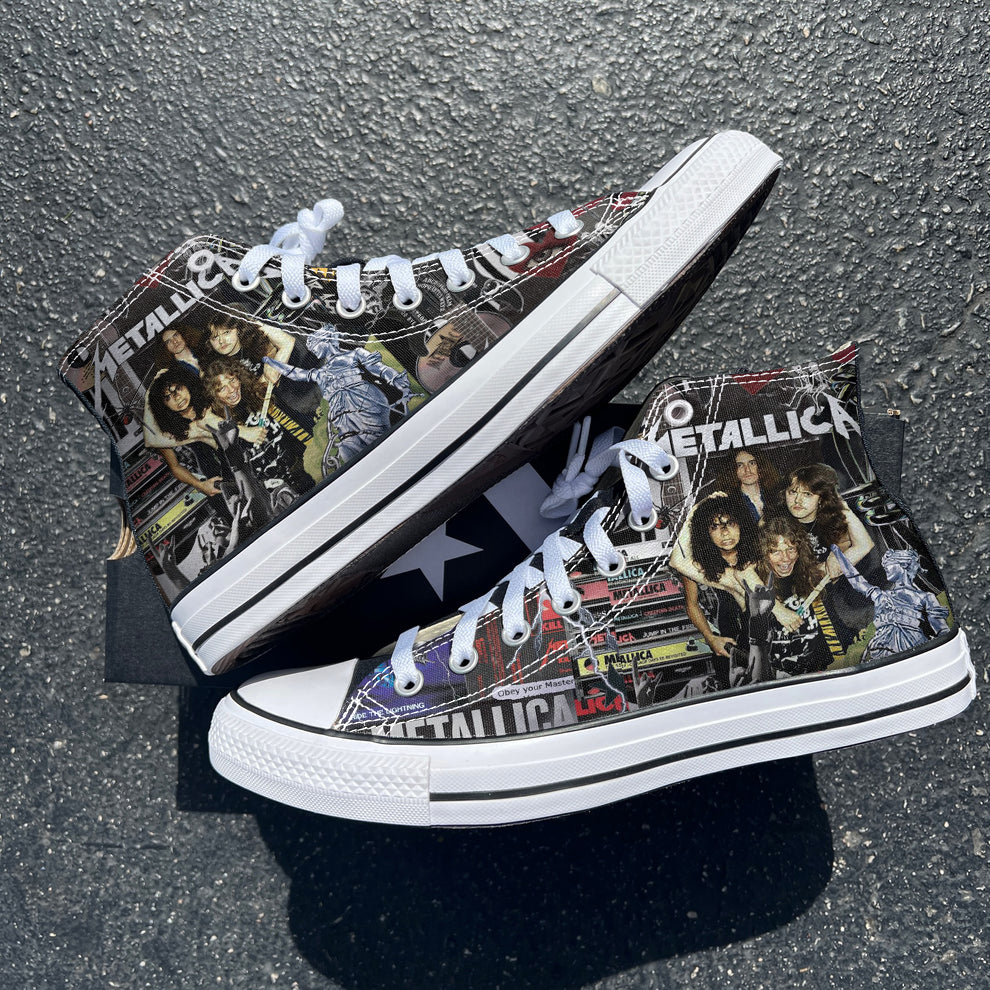 Metallica High Top Shoes 1 Metallica High Top Shoes
