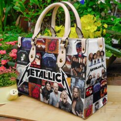 Metallica Leather Handbag