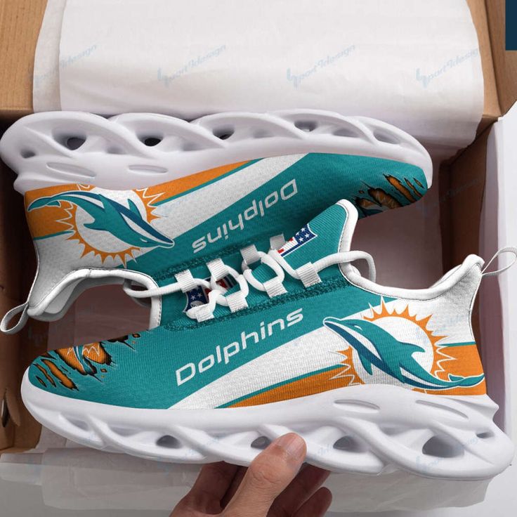 Miami Dolphins Max Soul Shoes Shoes 1 Miami Dolphins Max Soul Shoes Shoes