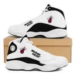 Miami Heat NBA Football Sneaker 36 Gift For Lover