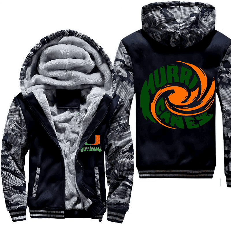 Miami Hurricanes 2G Fleece Jacket 1 Miami Hurricanes 2G Fleece Jacket