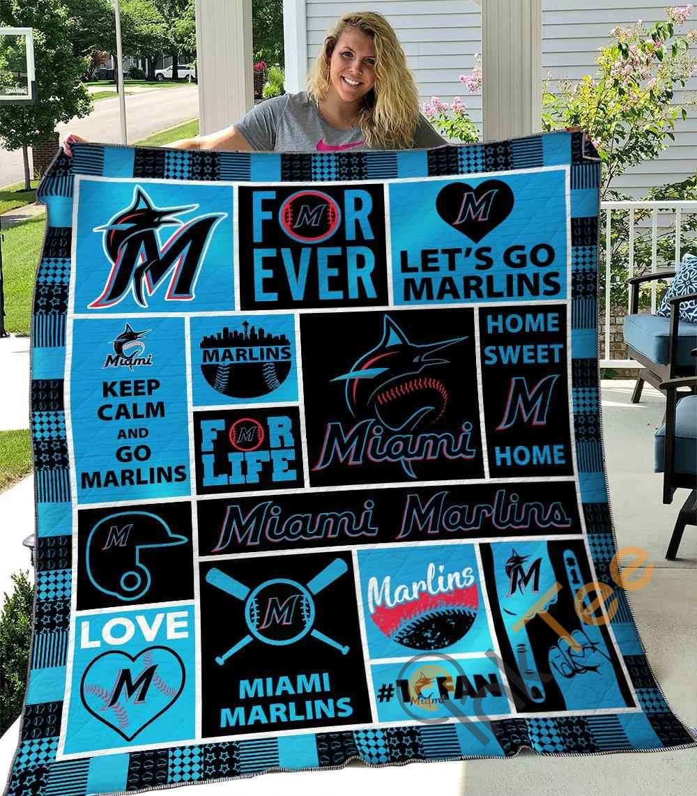 Miami Marlins Blanket 1 Miami Marlins Blanket