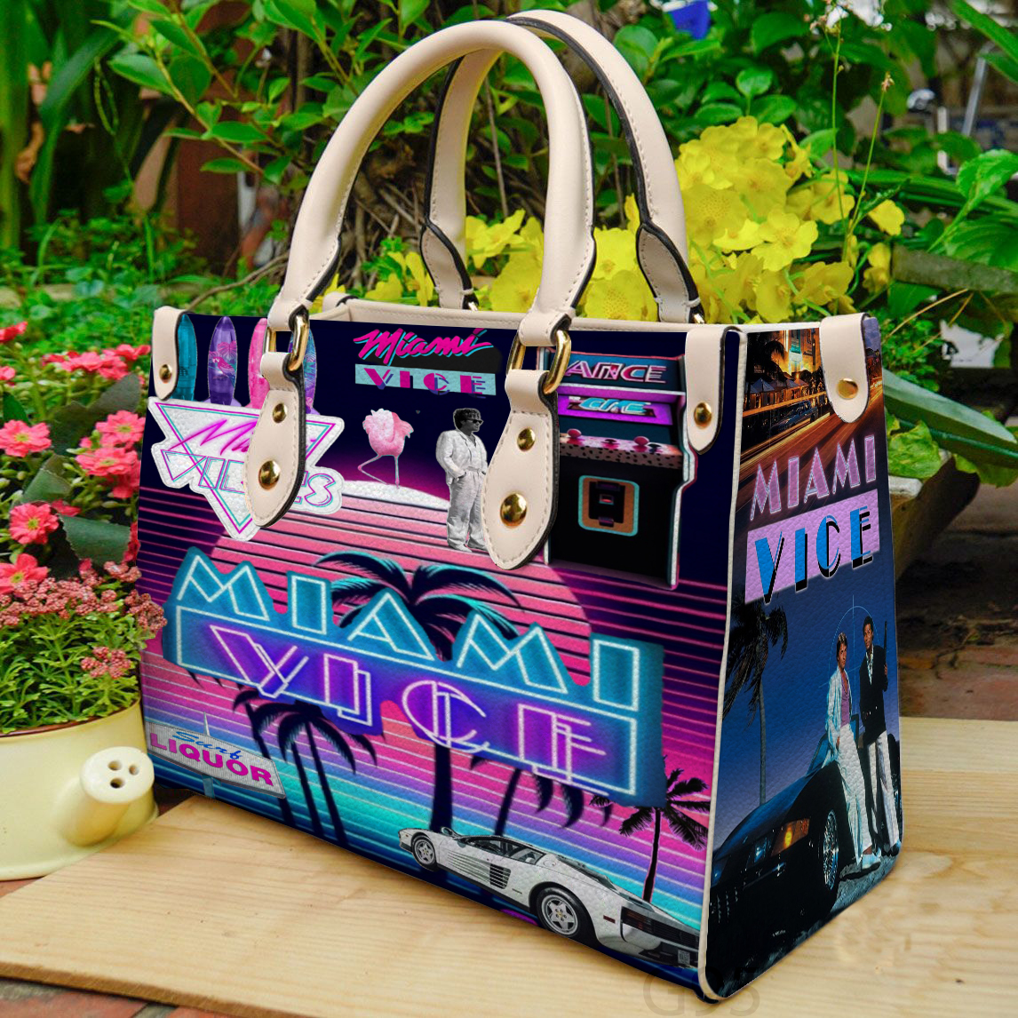 Miami Vice Leather Handbag 1 Miami Vice Leather Handbag