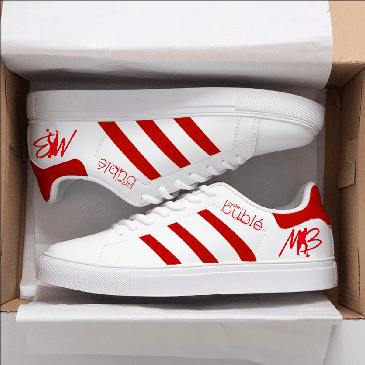 Michael Bublé Stan Smith Shoes 1 Michael Bublé Stan Smith Shoes