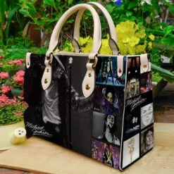 Michael Jackson Leather Handbag