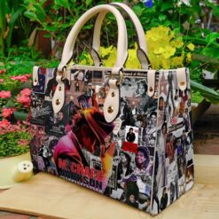 Michael Jackson Leather Handbag