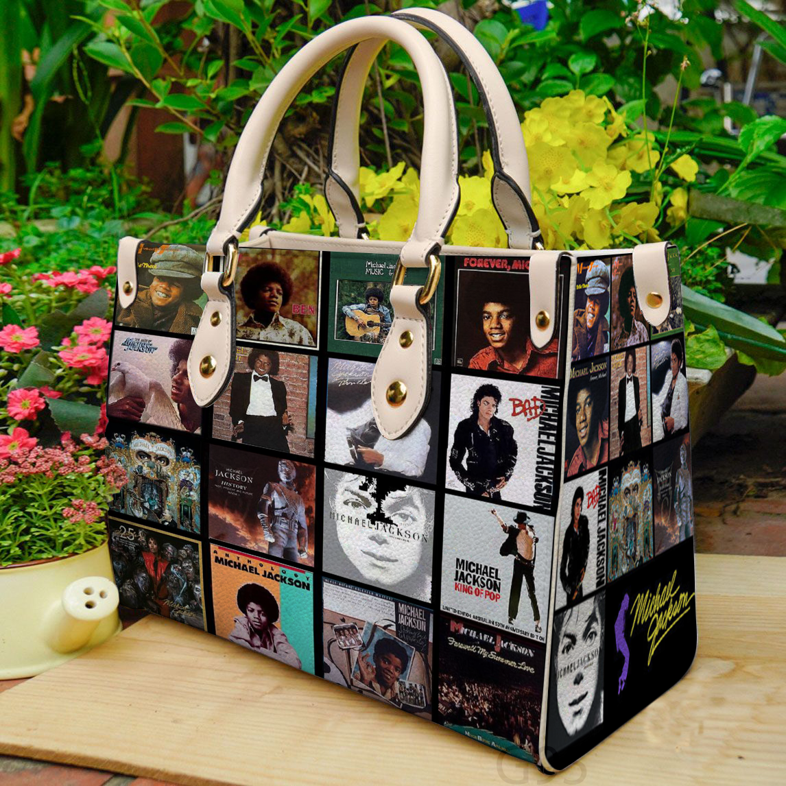 Michael Jackson Lover Leather Handbag 1 Michael Jackson Lover Leather Handbag