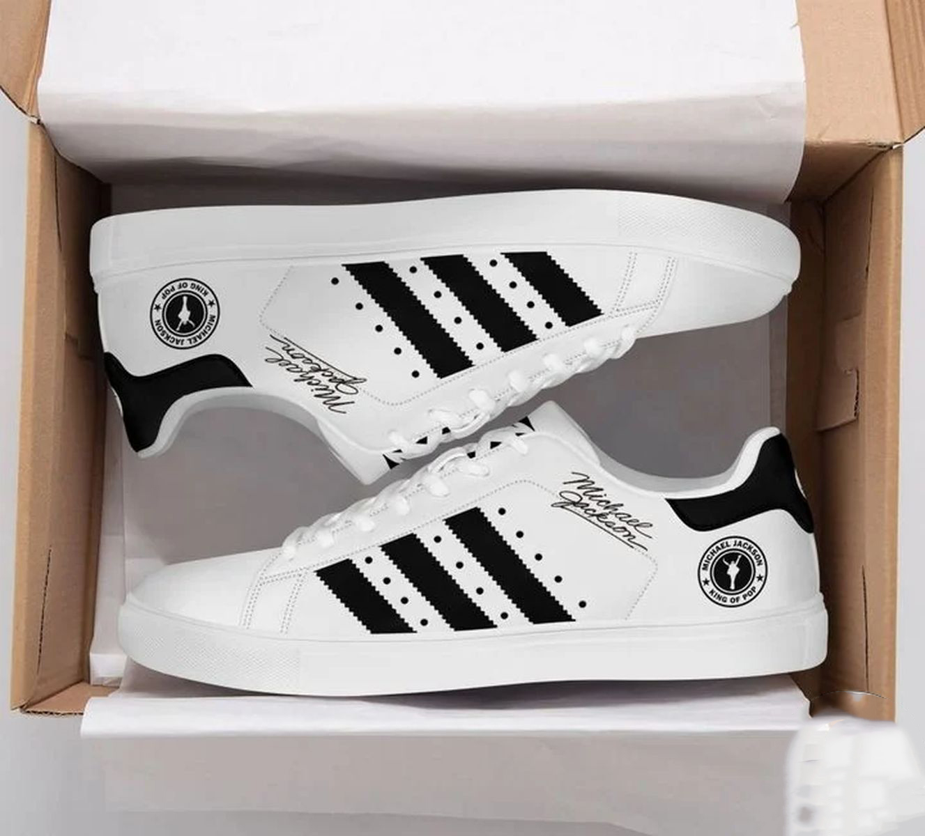 Michael Jackson Stan Smith Shoes 1 Michael Jackson Stan Smith Shoes