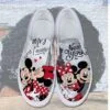 Mickey Mouse Disney Funny Slip On Shoes