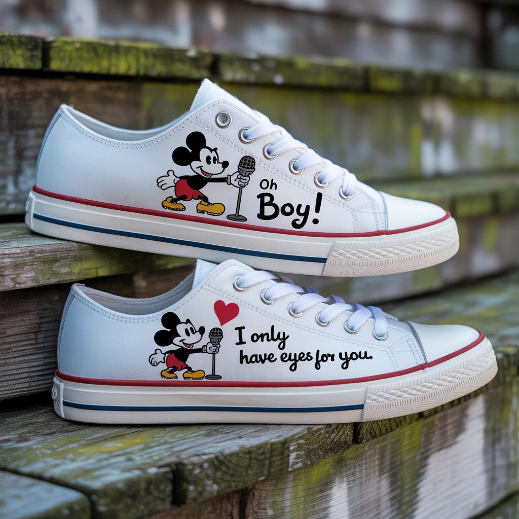 Mickey Mouse Low Top Shoes 1 Mickey Mouse Low Top Shoes