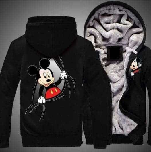 Micky Mouse Fleece Jacket 1 Micky Mouse Fleece Jacket