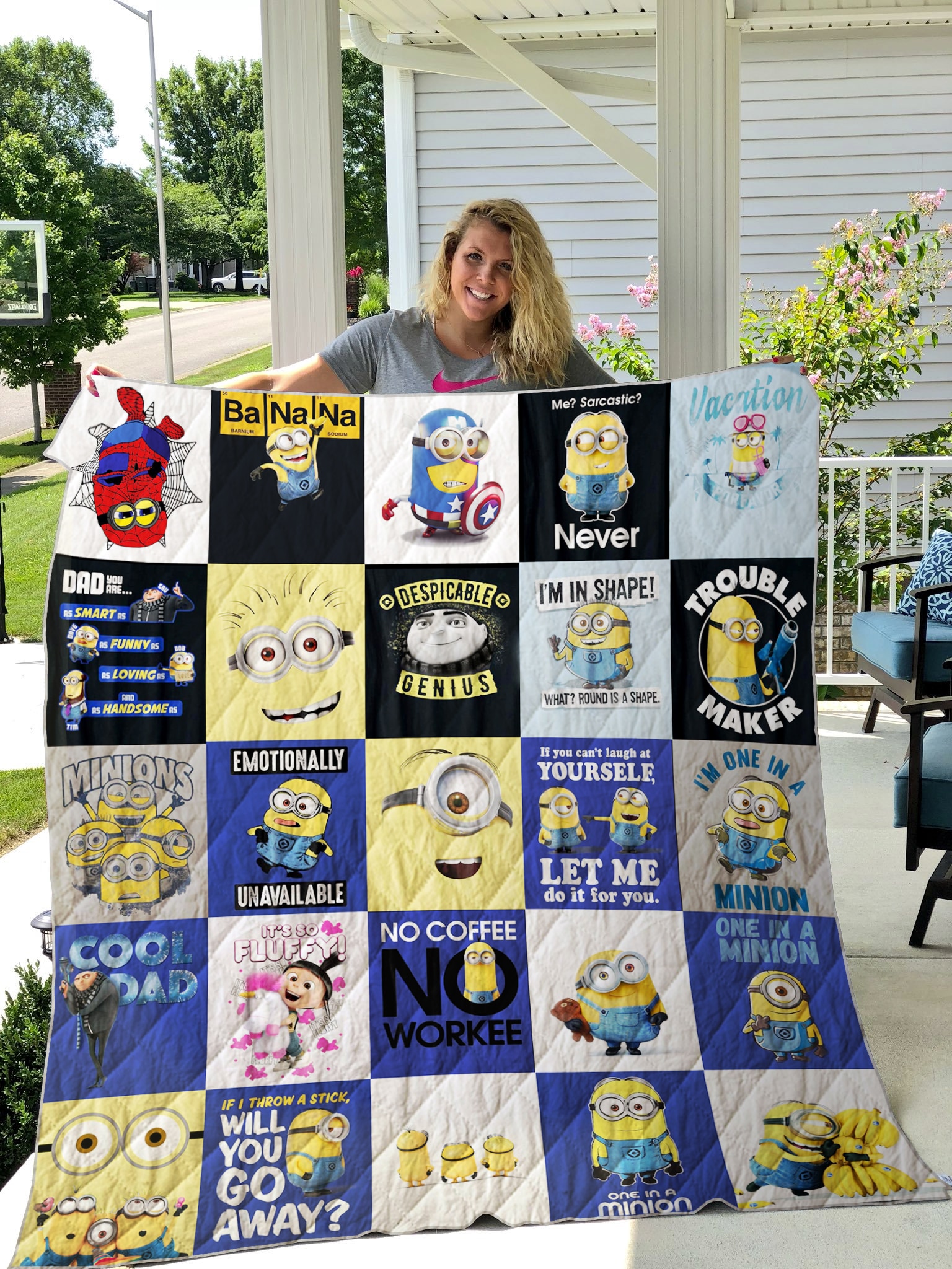 Minions Lover Blanket 1 Minions Lover Blanket