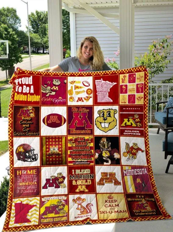 Minnesota Gopher Blanket 1 Minnesota Gopher Blanket