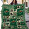 Minnesota Wild 4 Blanket