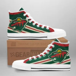Minnesota Wild High Top Shoes