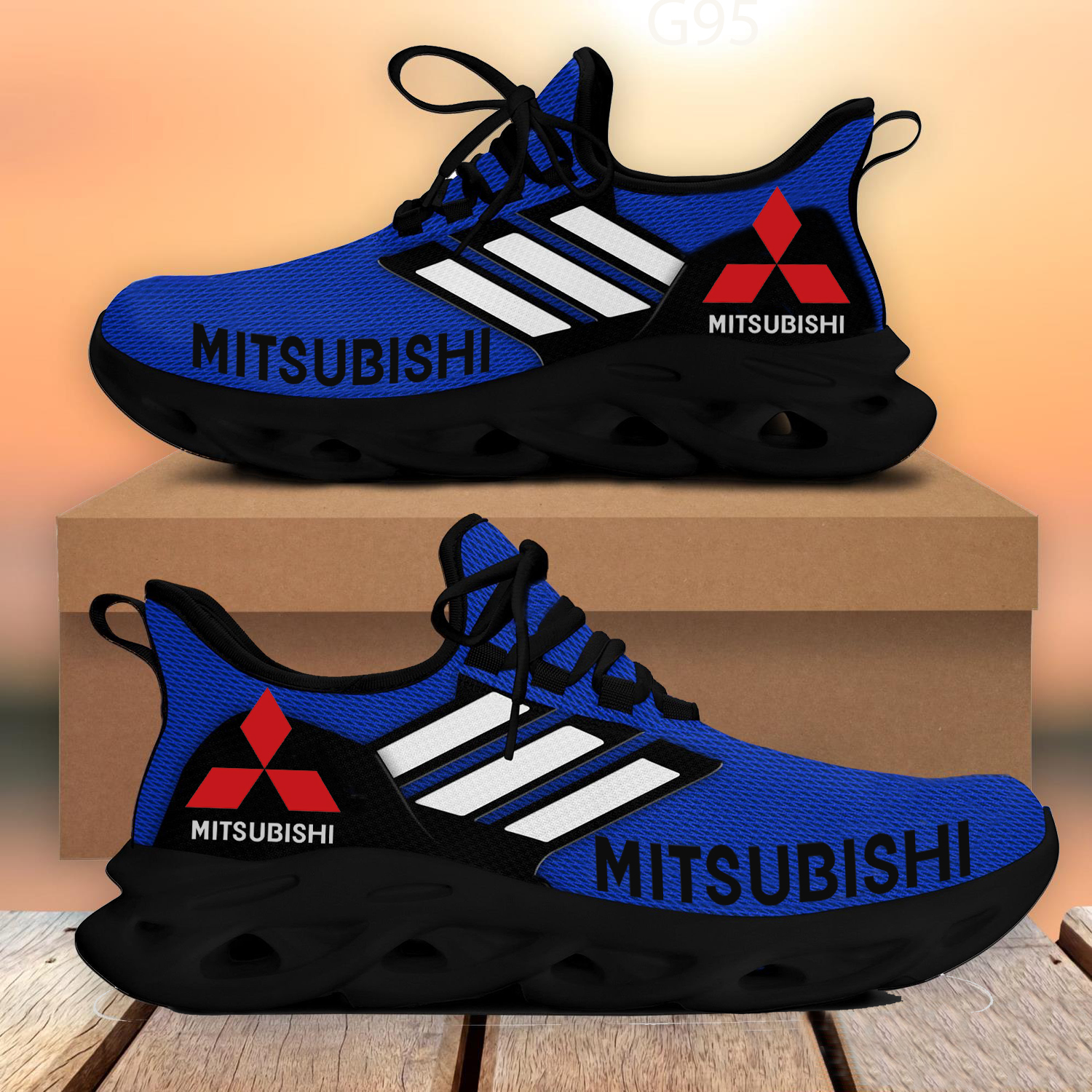 Mitsubishi Blue Max Soul Shoes 1 Mitsubishi Blue Max Soul Shoes