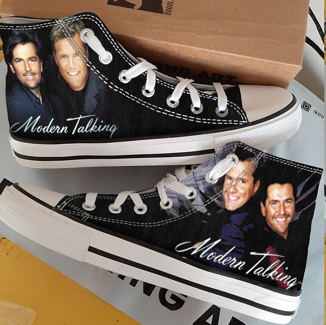 Modern Talking Best High Top Shoes 1 Modern Talking Best High Top Shoes