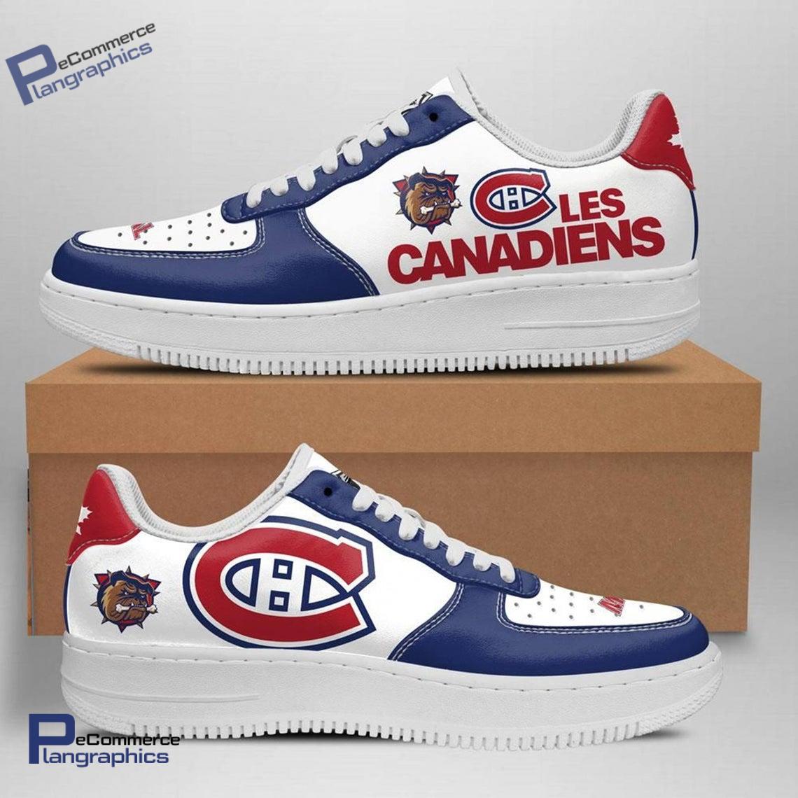 Montreal Canadiens Air Force Shoes 1 Montreal Canadiens Air Force Shoes