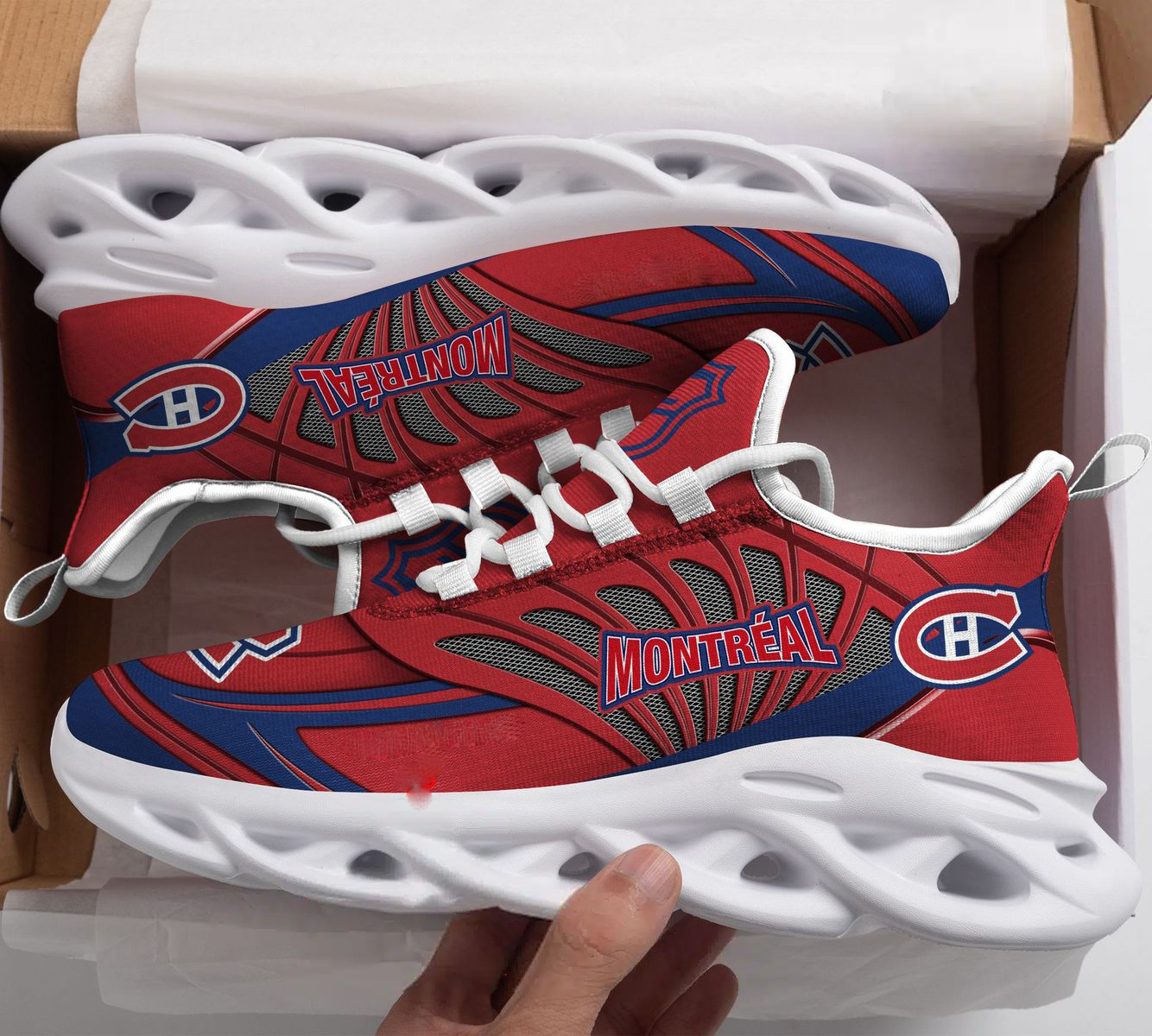 Montreal Canadiens Max Soul Shoes 04 1 Montreal Canadiens Max Soul Shoes 04