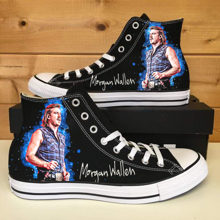 Morgan Wallen High Top Shoes 1 Morgan Wallen High Top Shoes