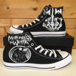 Motionless In White High Top Shoes