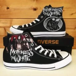 Motionless In White High Top Shoes