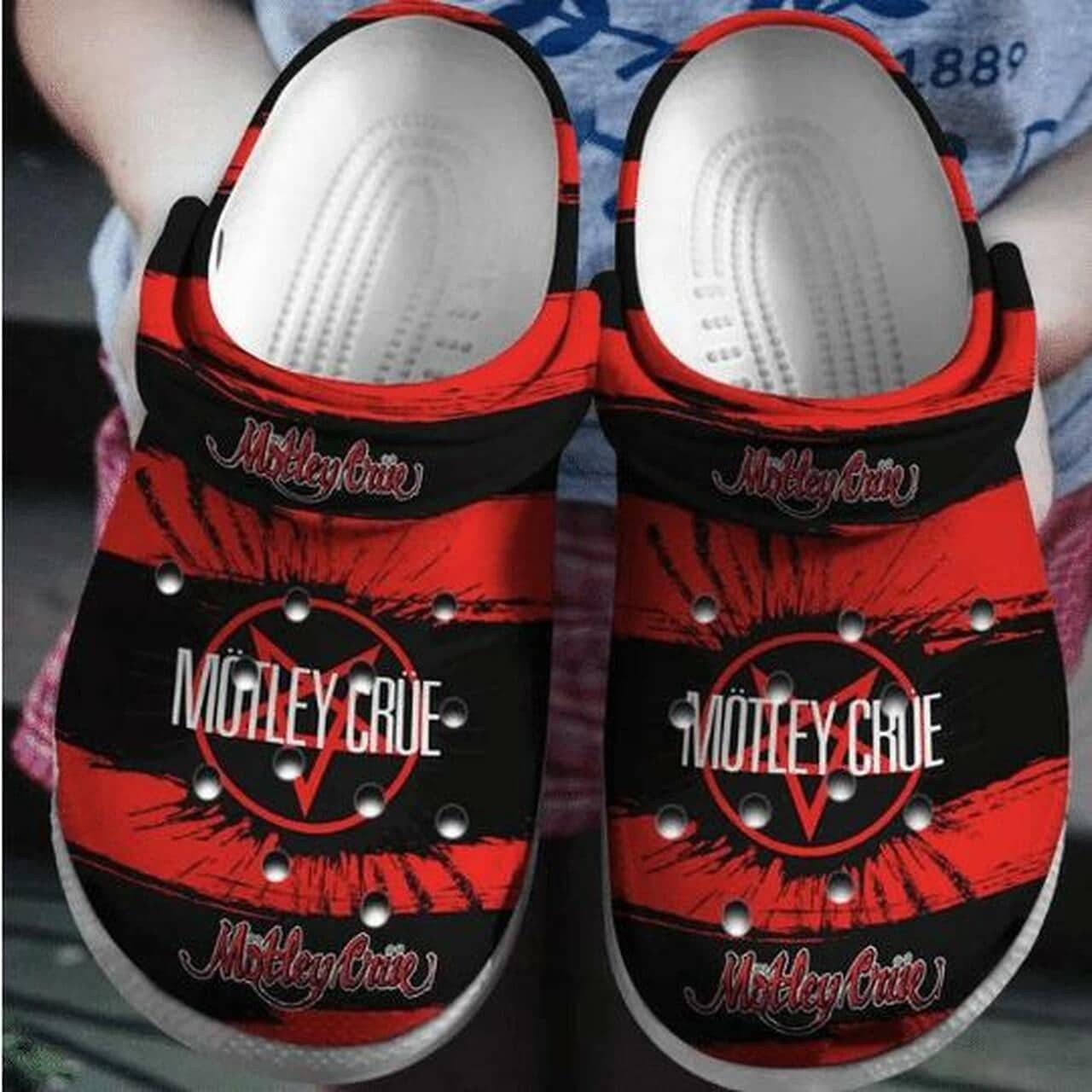 Motley Crue Soft Clogs 1 Motley Crue Soft Clogs