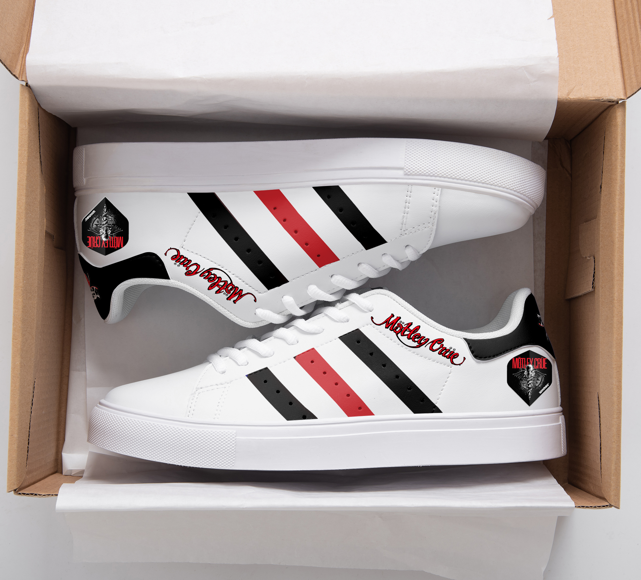 Motley Crue Stan Smith Shoes 1 Motley Crue Stan Smith Shoes