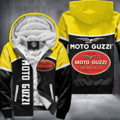 Moto Guzzi Yellow Fleece Jacket