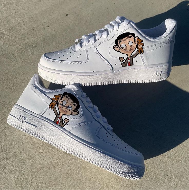 Mr Bean Air Force 1 Shoes 1 Mr Bean Air Force 1 Shoes
