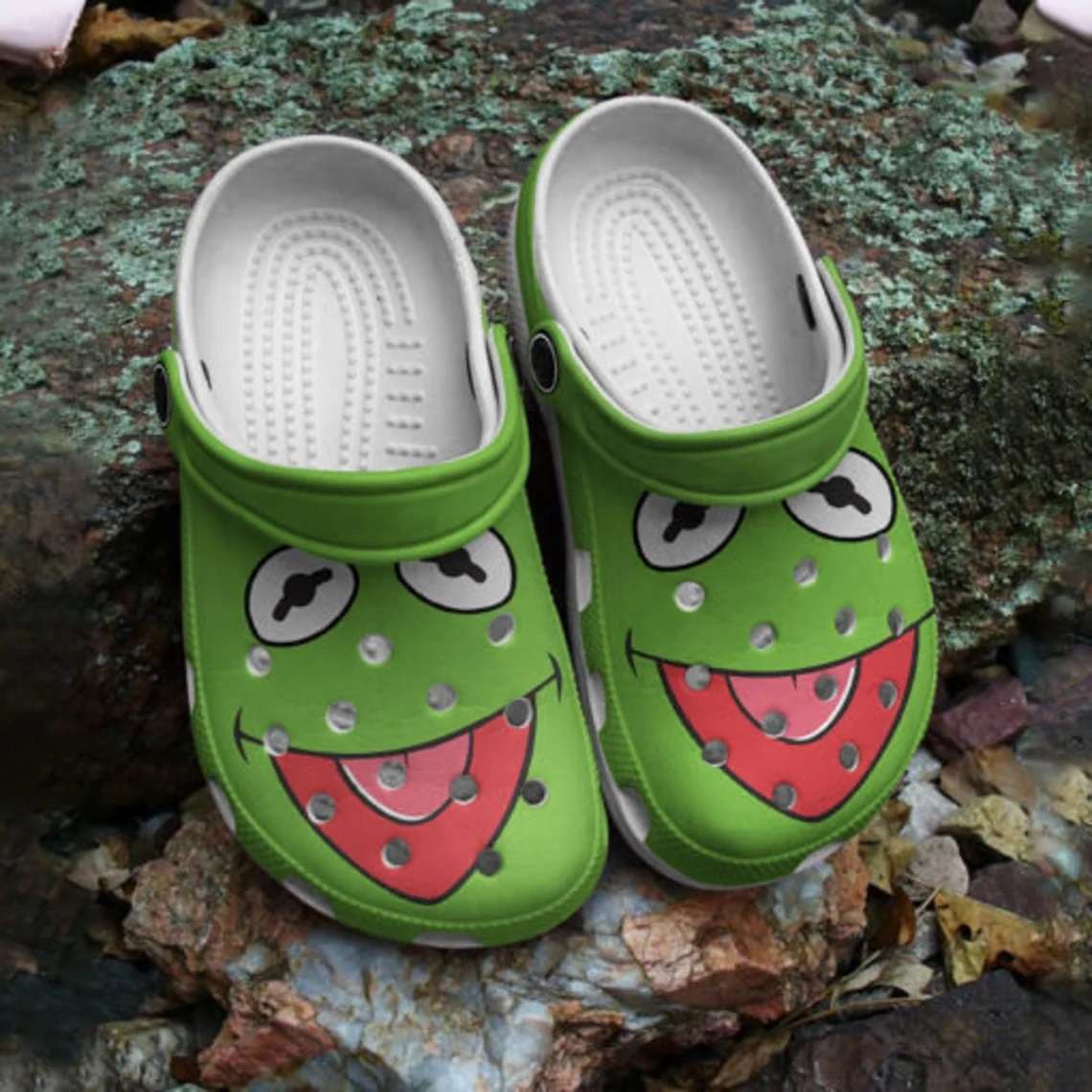 Muppet Kermit Lover Soft Clogs 1 Muppet Kermit Lover Soft Clogs